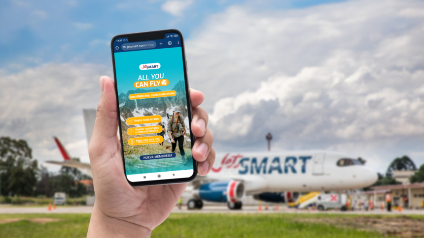 “All You Can Fly”, una membresía anual para volar ilimitadamente por Sudamérica con JetSMART